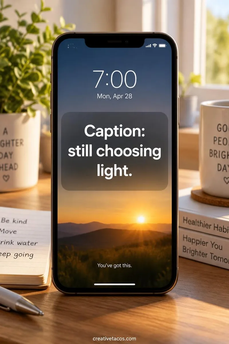 Quote card: Caption: still choosing light.
