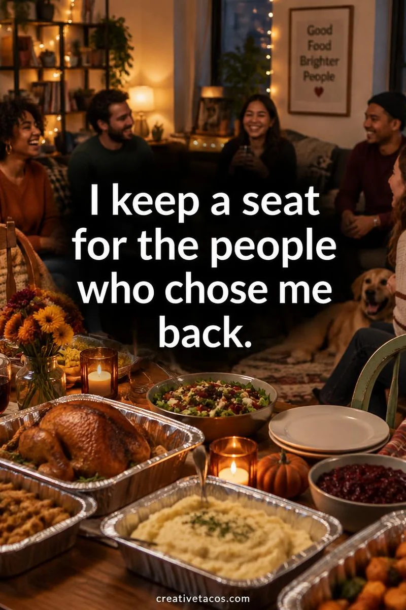 Quote card: I keep a seat for the people who chose me back.