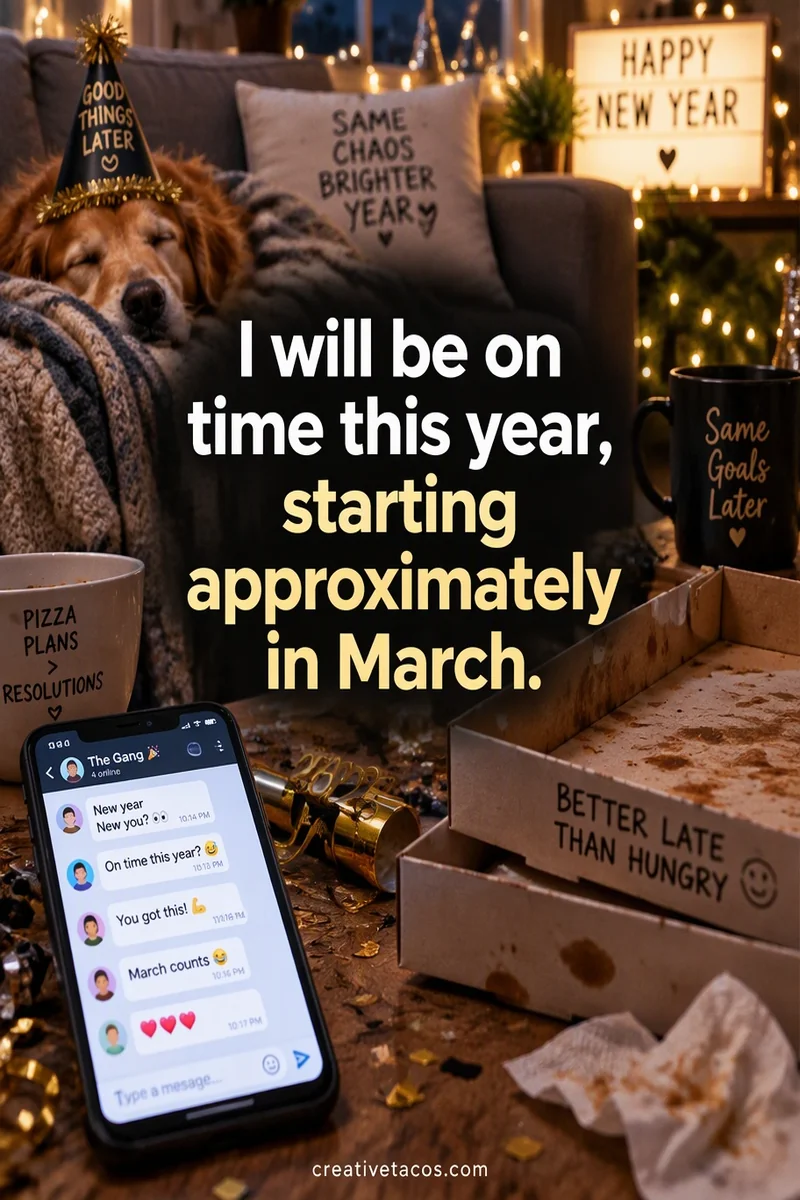 Quote card: I will be on time this year, starting approximately in March.
