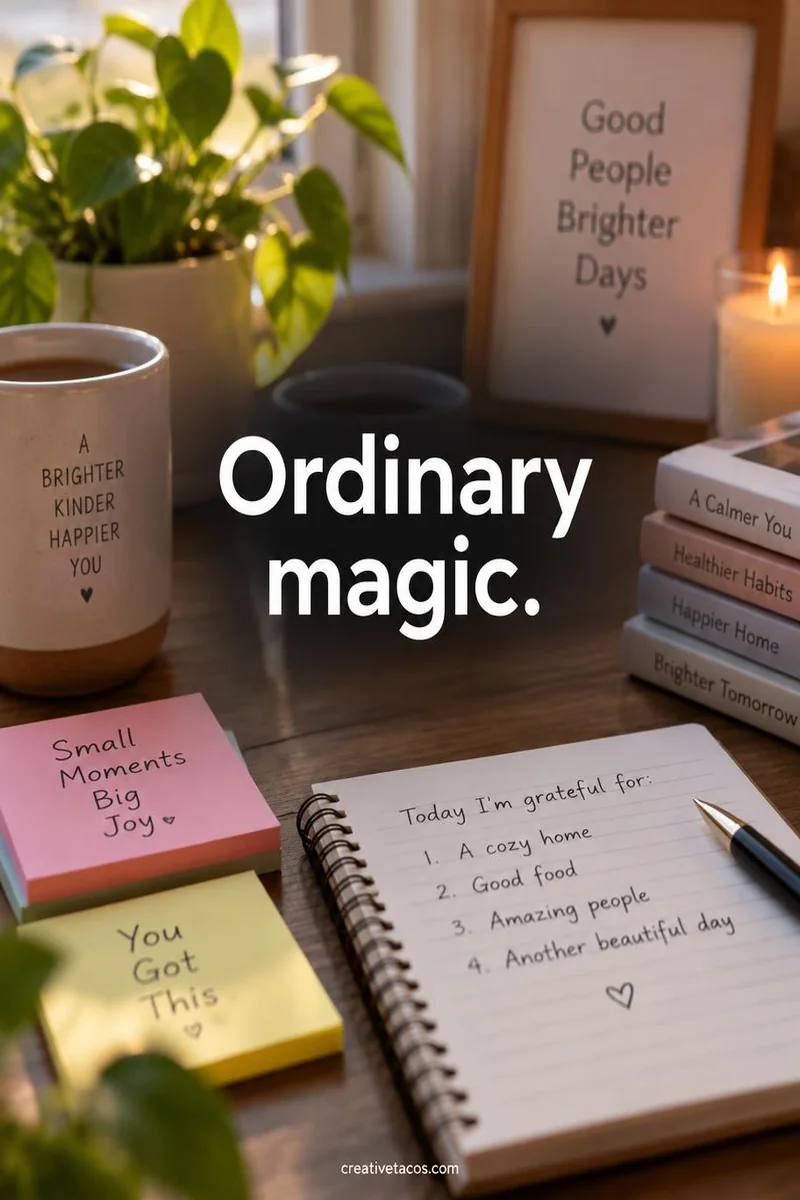 Quote card: Ordinary magic.