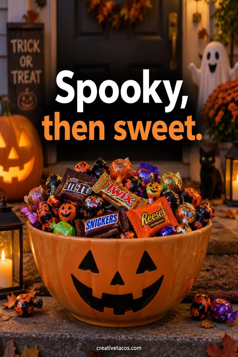 Quote card: Spooky, then sweet.