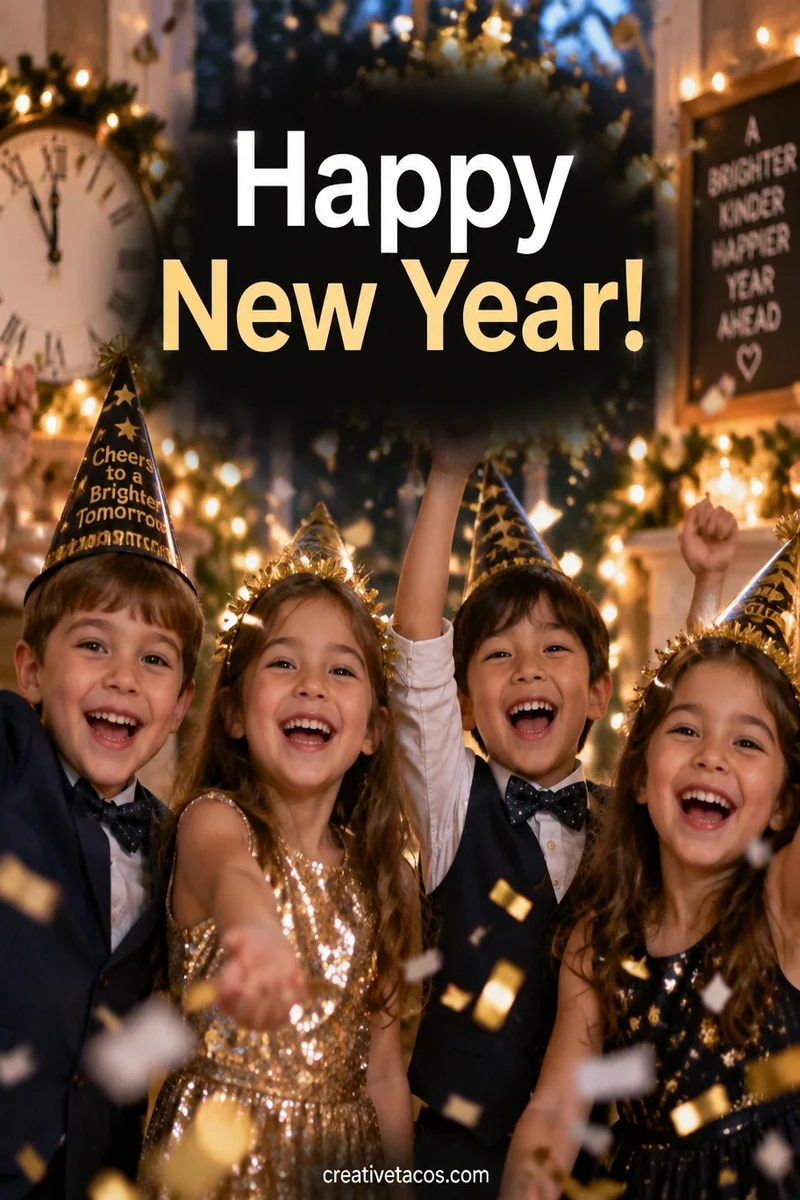 Quote card: Happy New Year!