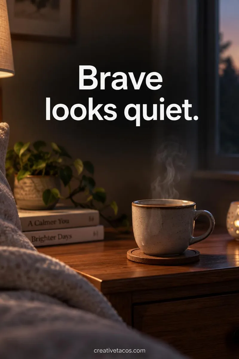 Quote card: Brave looks quiet.