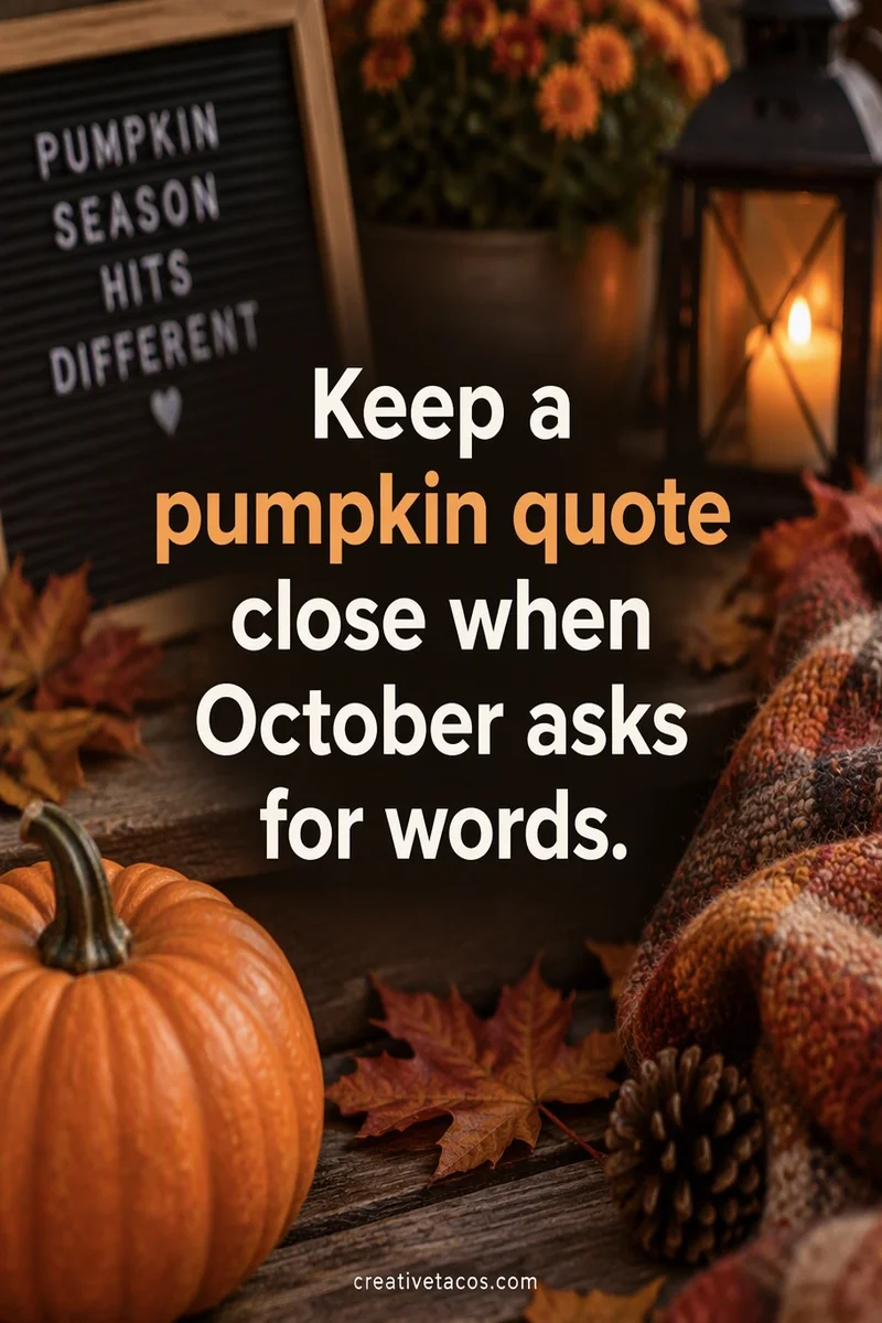 Quote card: Keep a pumpkin quote close when October asks for words.