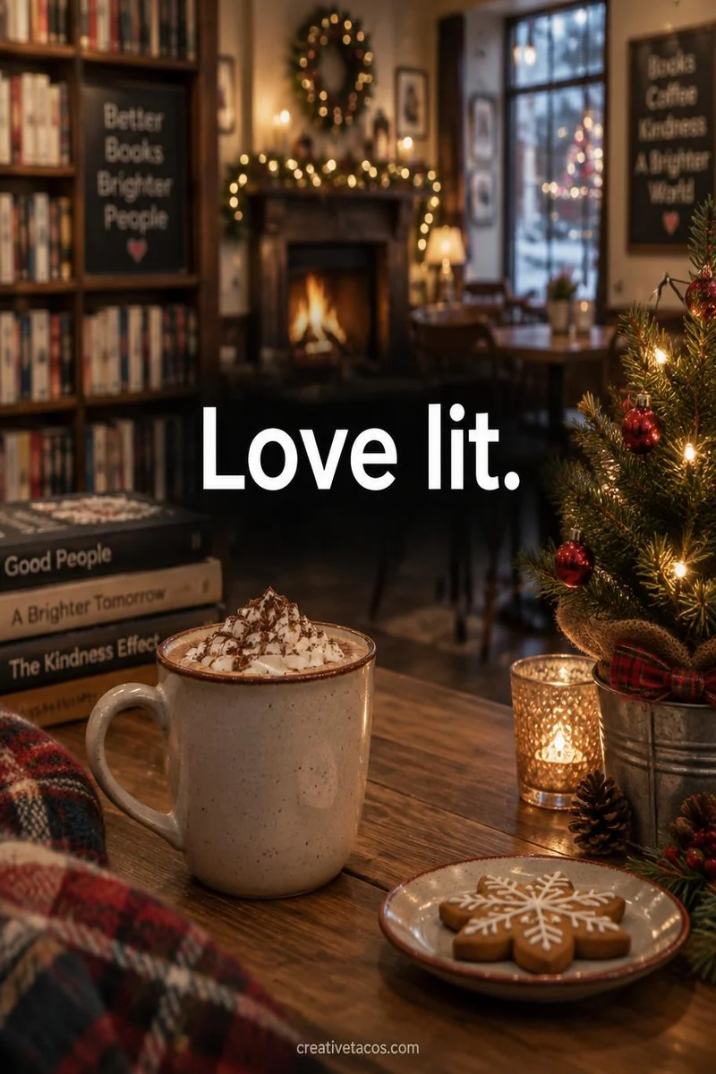 Quote card: Love lit.
