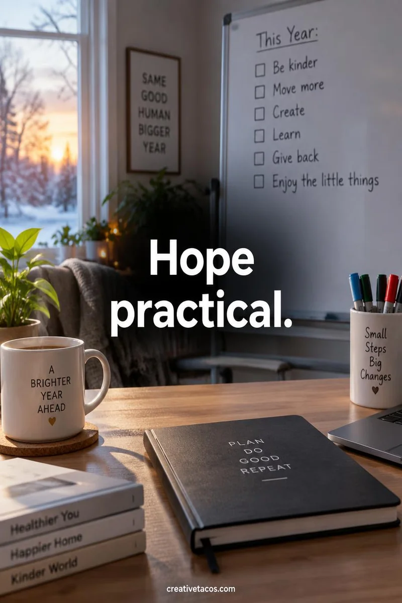 Quote card: Hope practical.