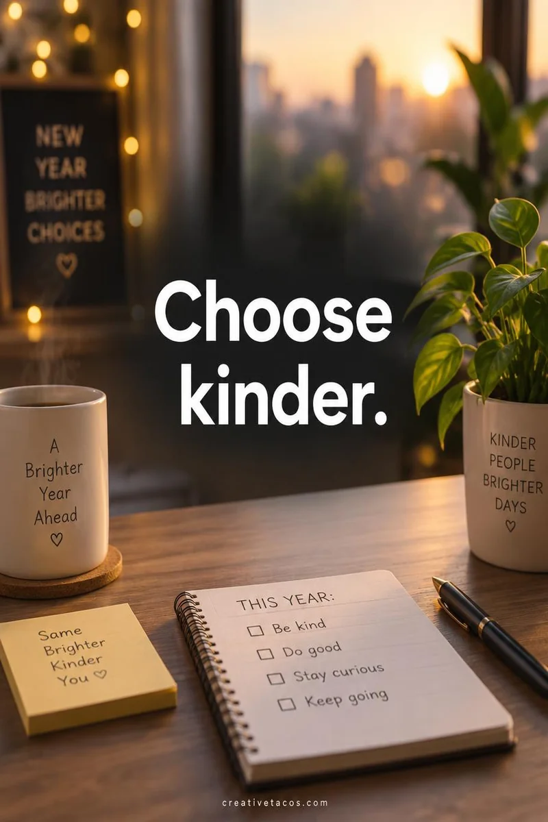 Quote card: Choose kinder.