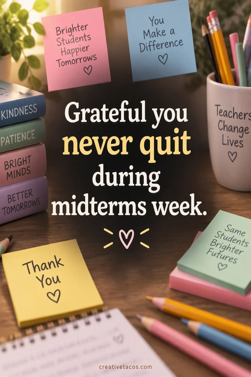 Quote card: Grateful you never quit during midterms week.