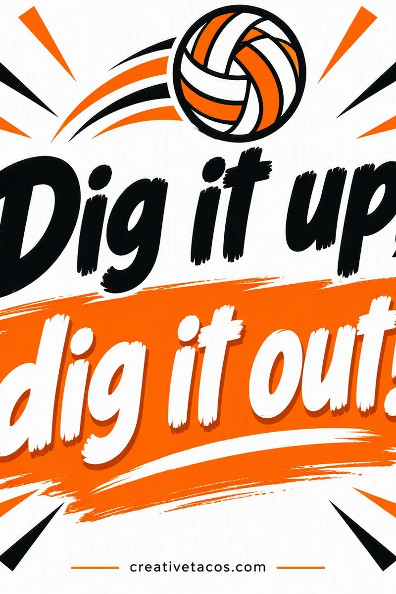 Chant card: Dig it up, dig it out!