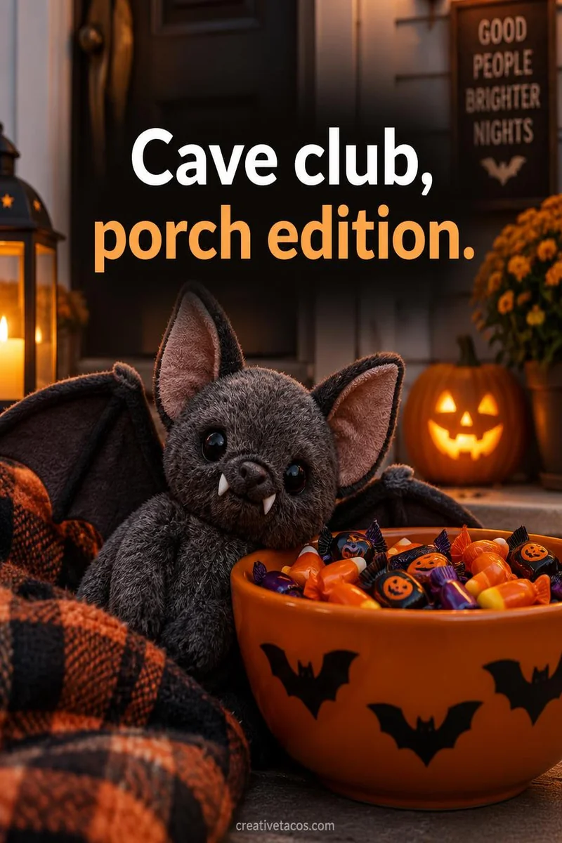 Quote card: Cave club, porch edition.