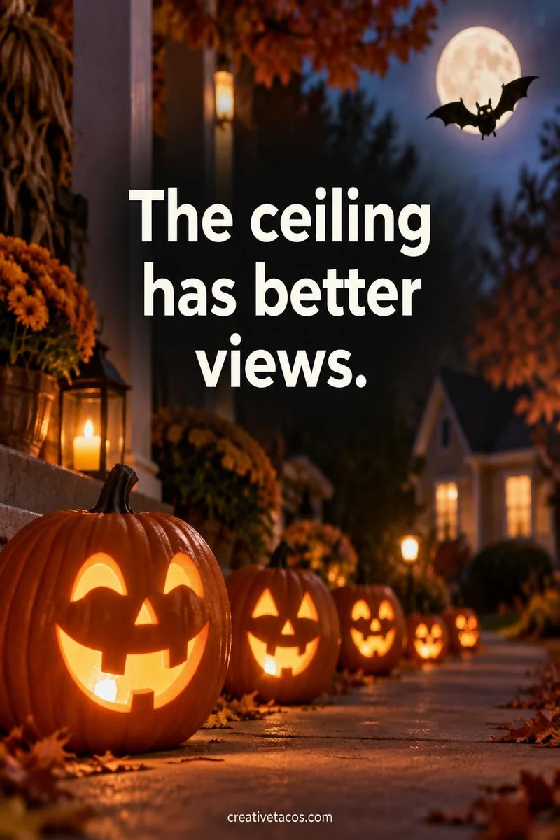 Quote card: The ceiling has better views.
