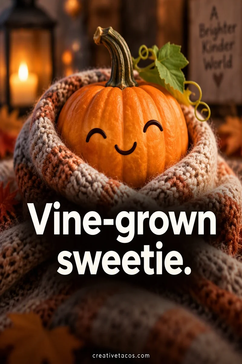 Quote card: Vine-grown sweetie.