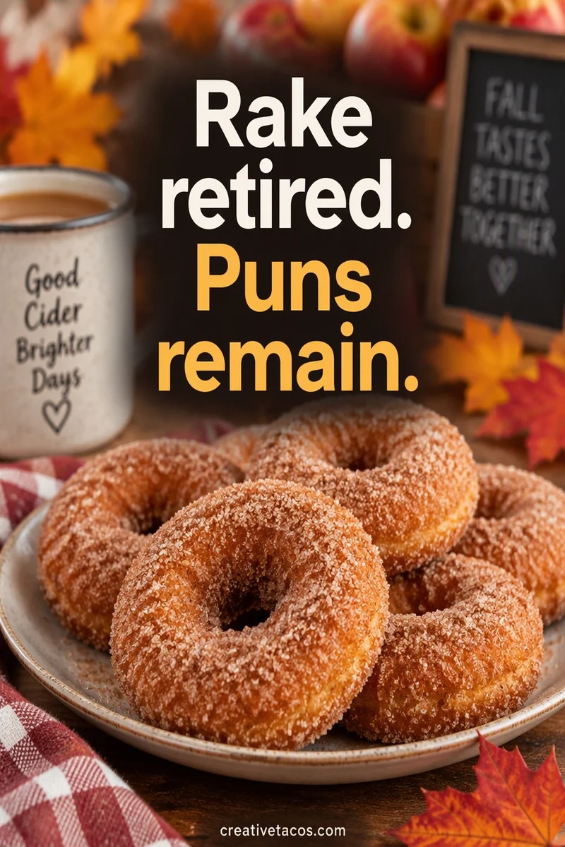 Quote card: Rake retired. Puns remain.