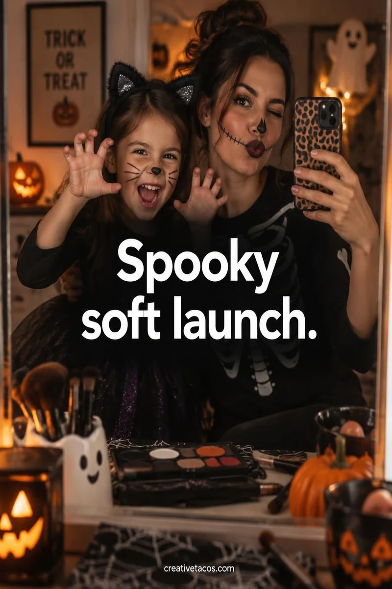 Quote card: Spooky soft launch.