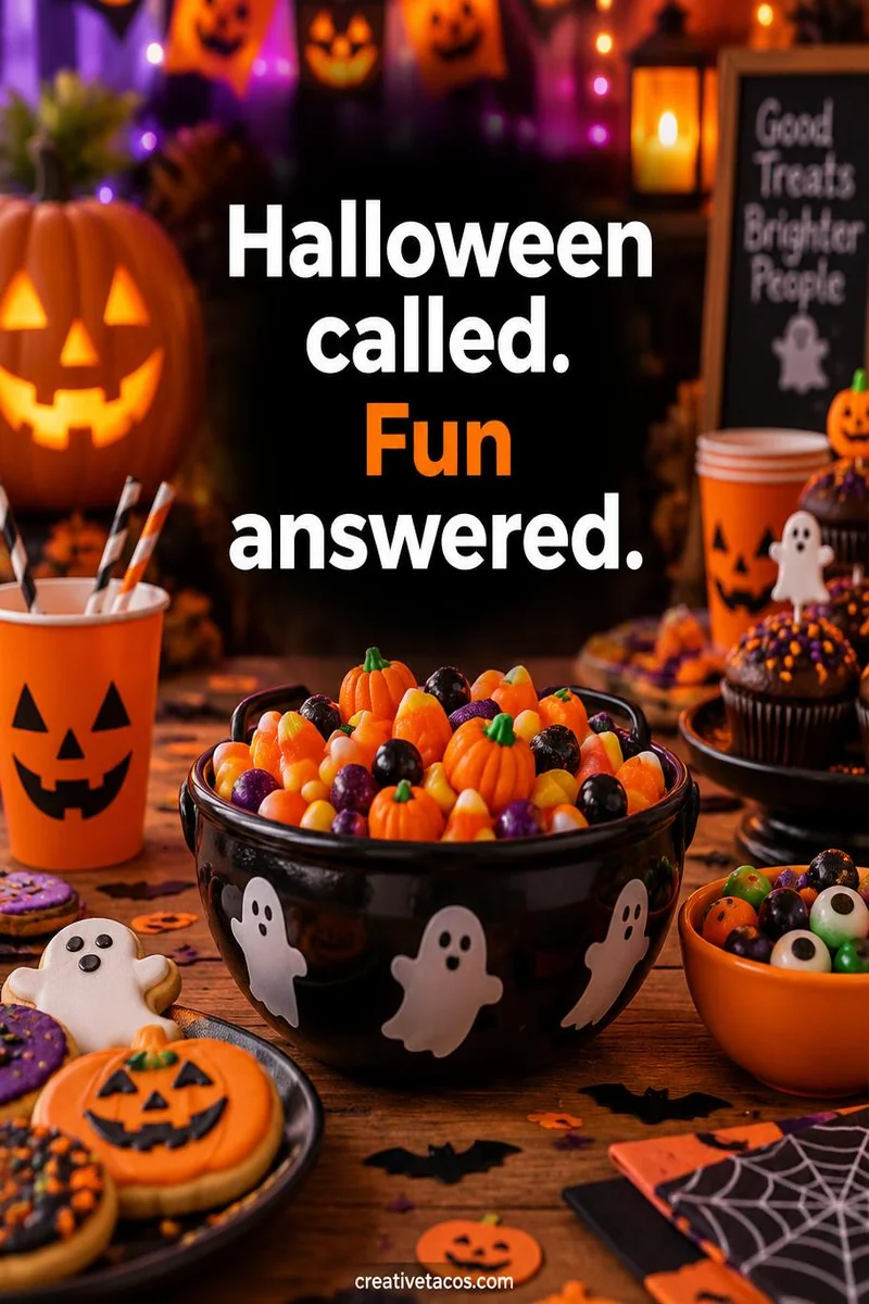 Quote card: Halloween called. Fun answered.