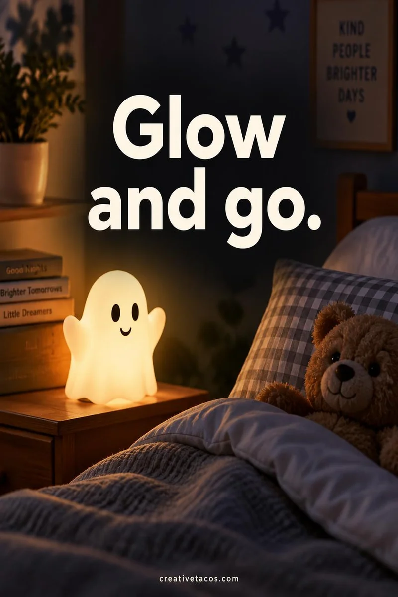 Quote card: Glow and go.