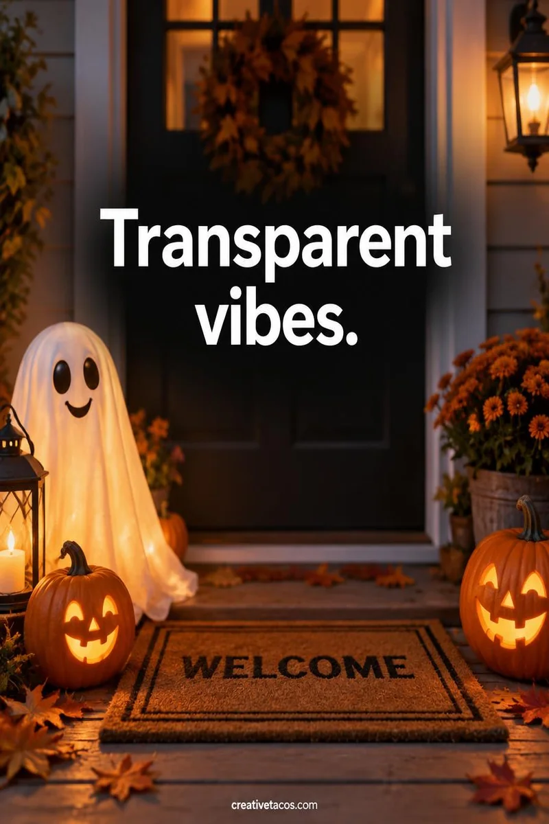 Quote card: Transparent vibes.