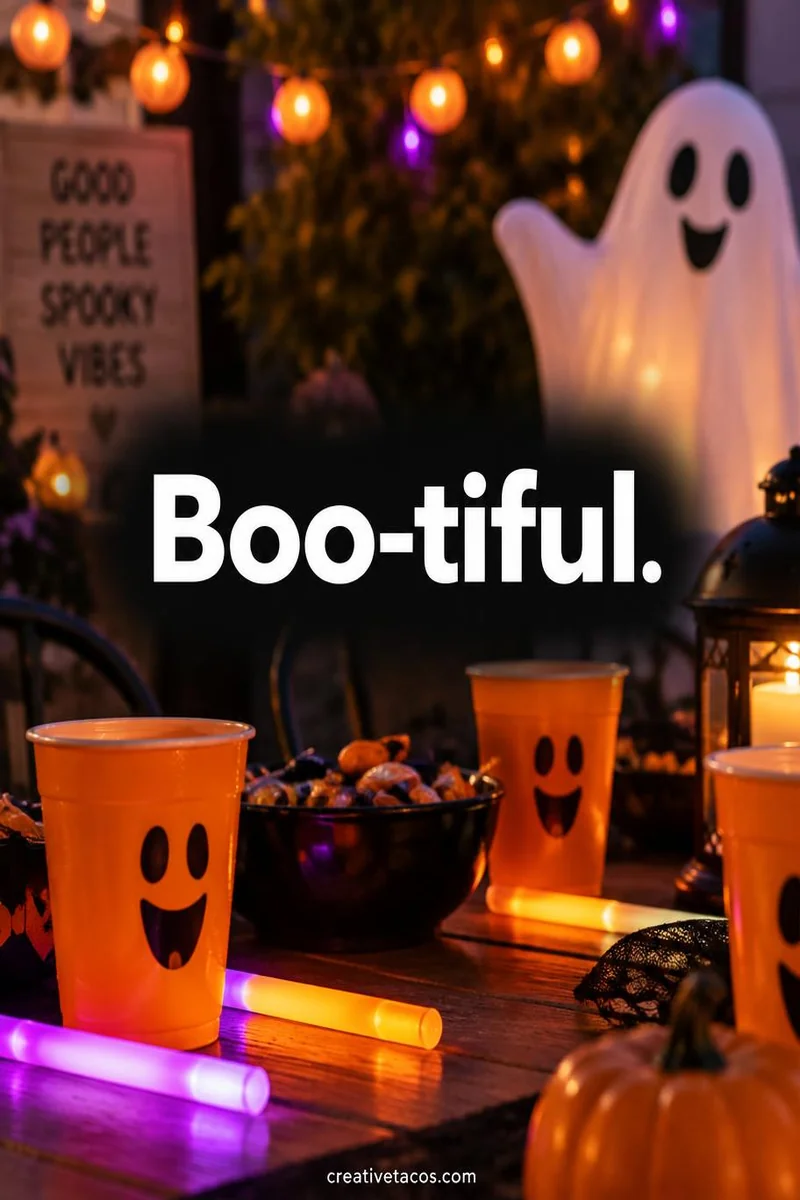 Quote card: Boo-tiful.