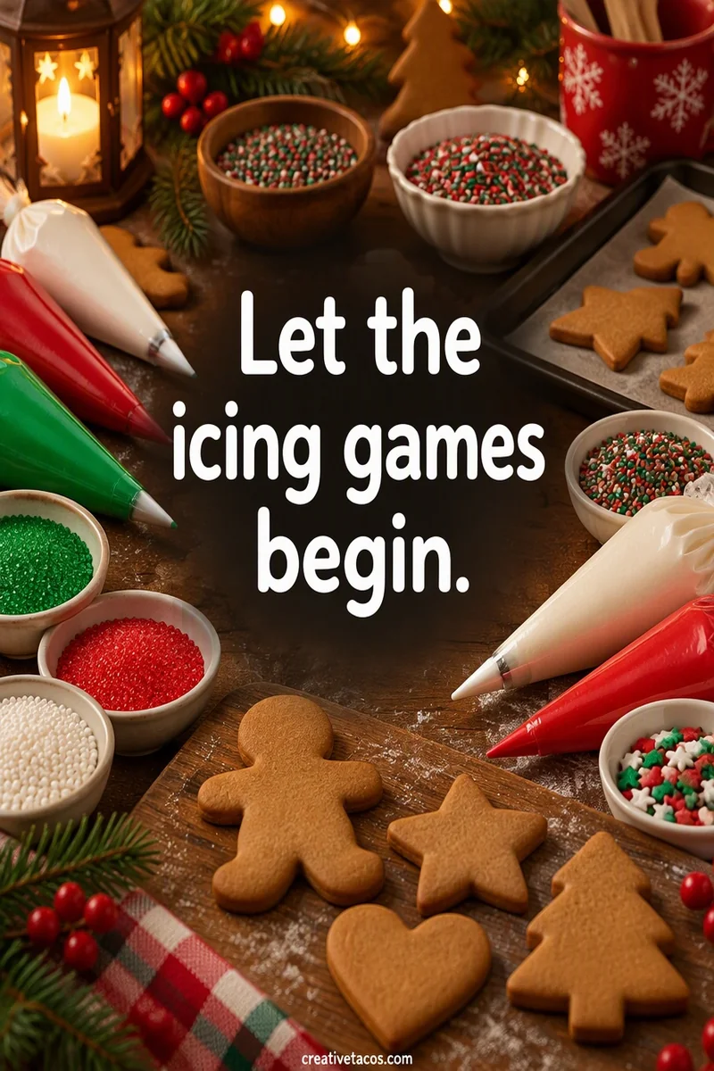 Quote card: Let the icing games begin.
