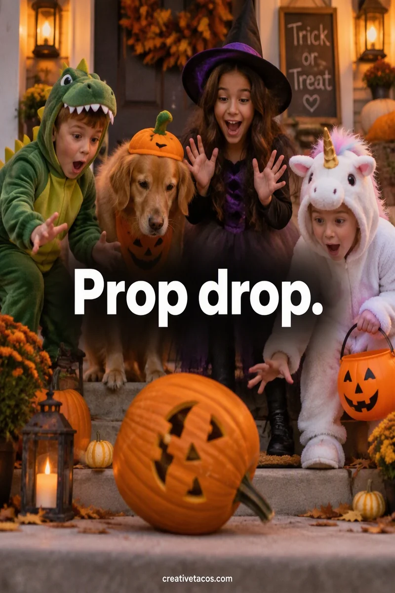 Quote card: Prop drop.