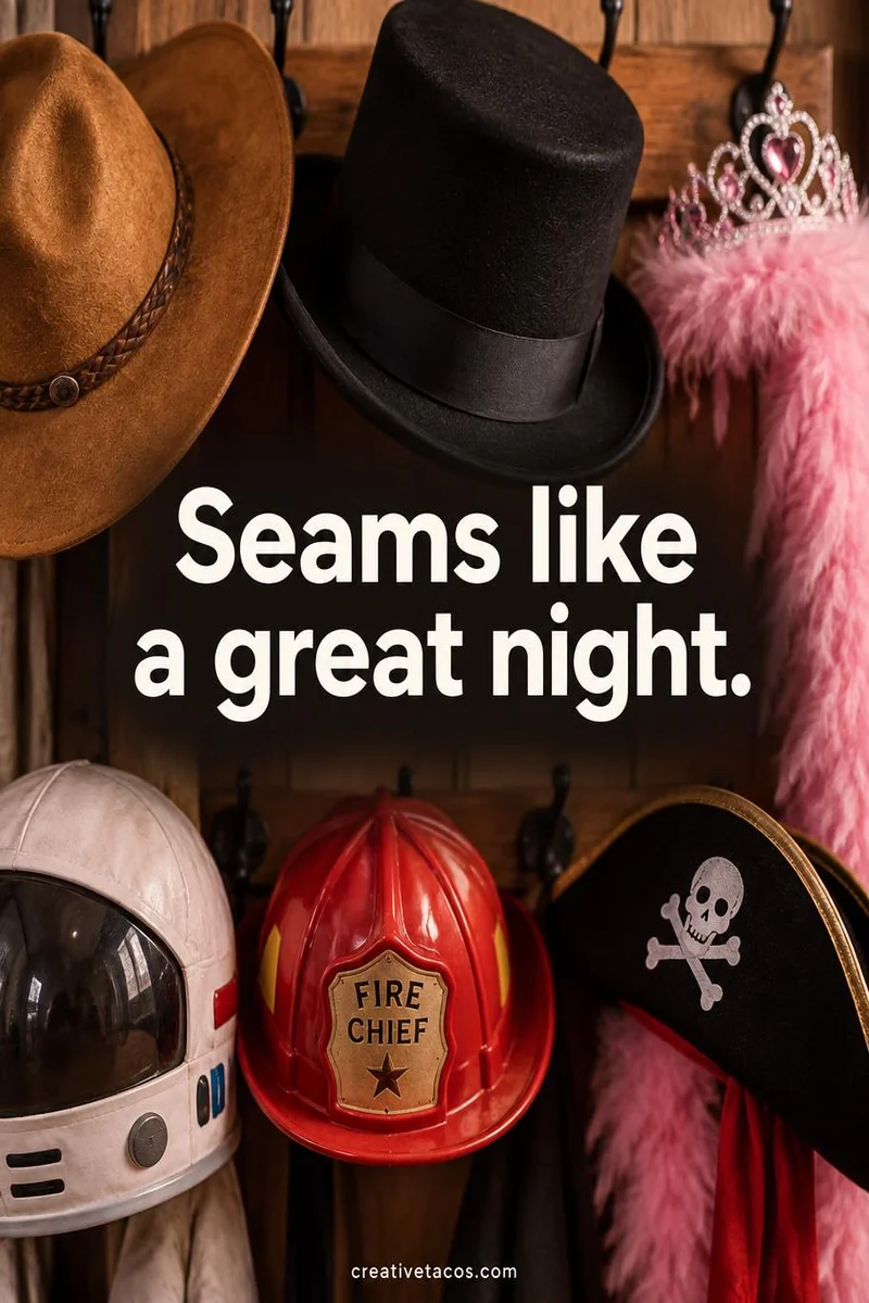 Quote card: Seams like a great night.