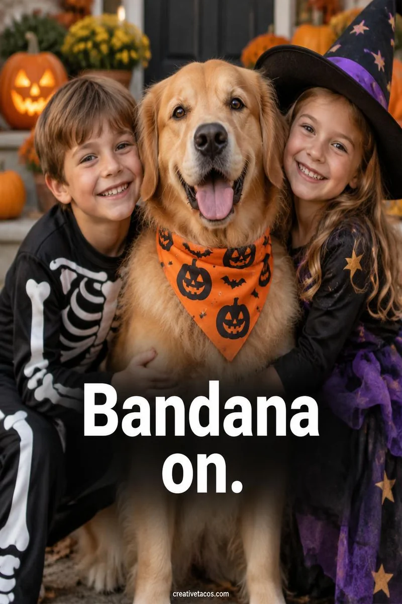 Quote card: Bandana on.
