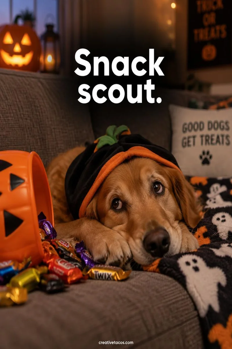 Quote card: Snack scout.