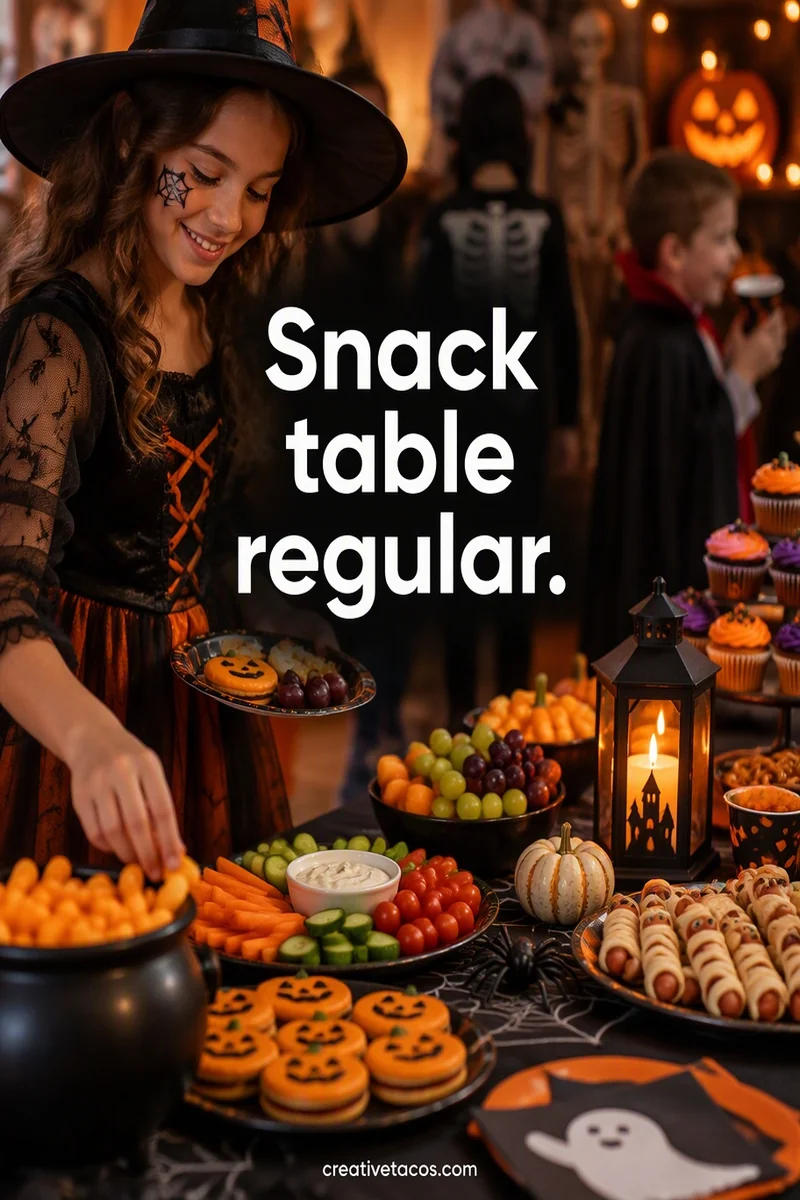 Quote card: Snack table regular.