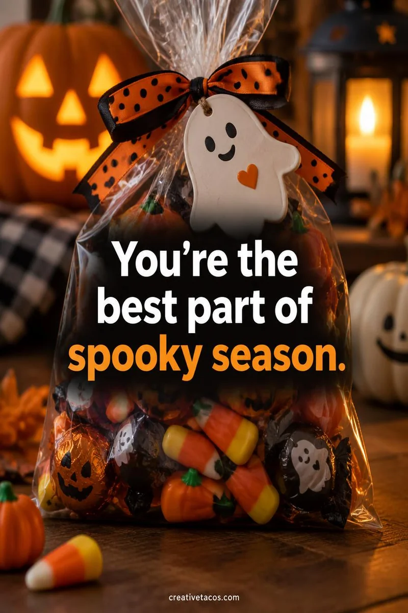 Quote card: You're the best part of spooky season.