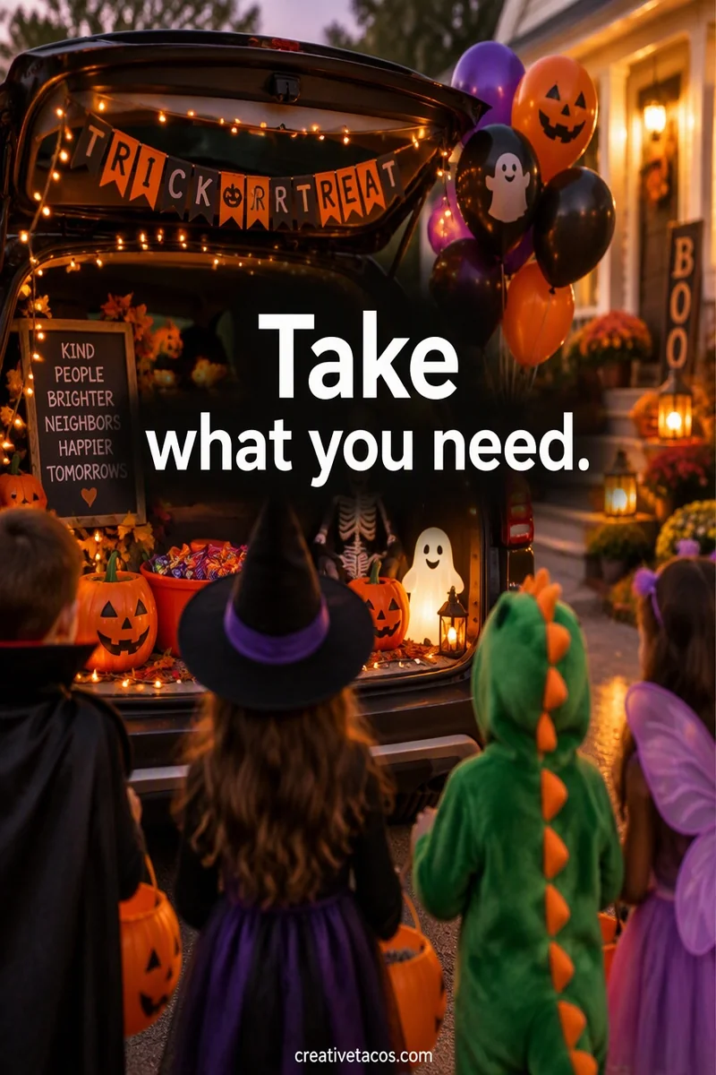 Quote card: Take what you need.