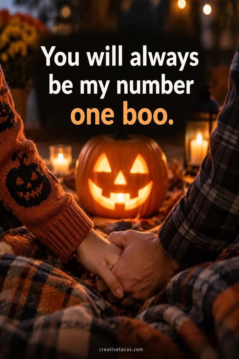Quote card: You will always be my number one boo.