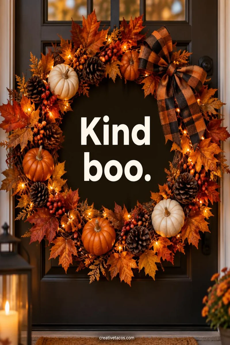 Quote card: Kind boo.