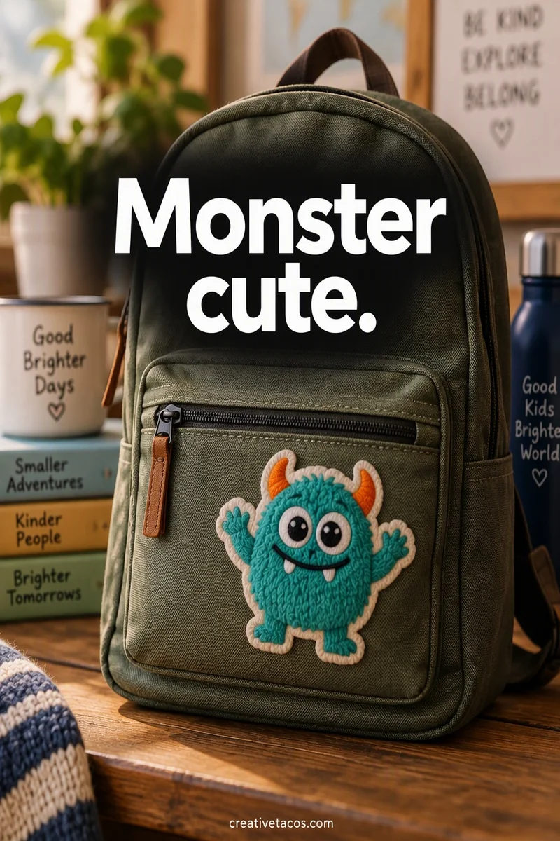 Quote card: Monster cute.