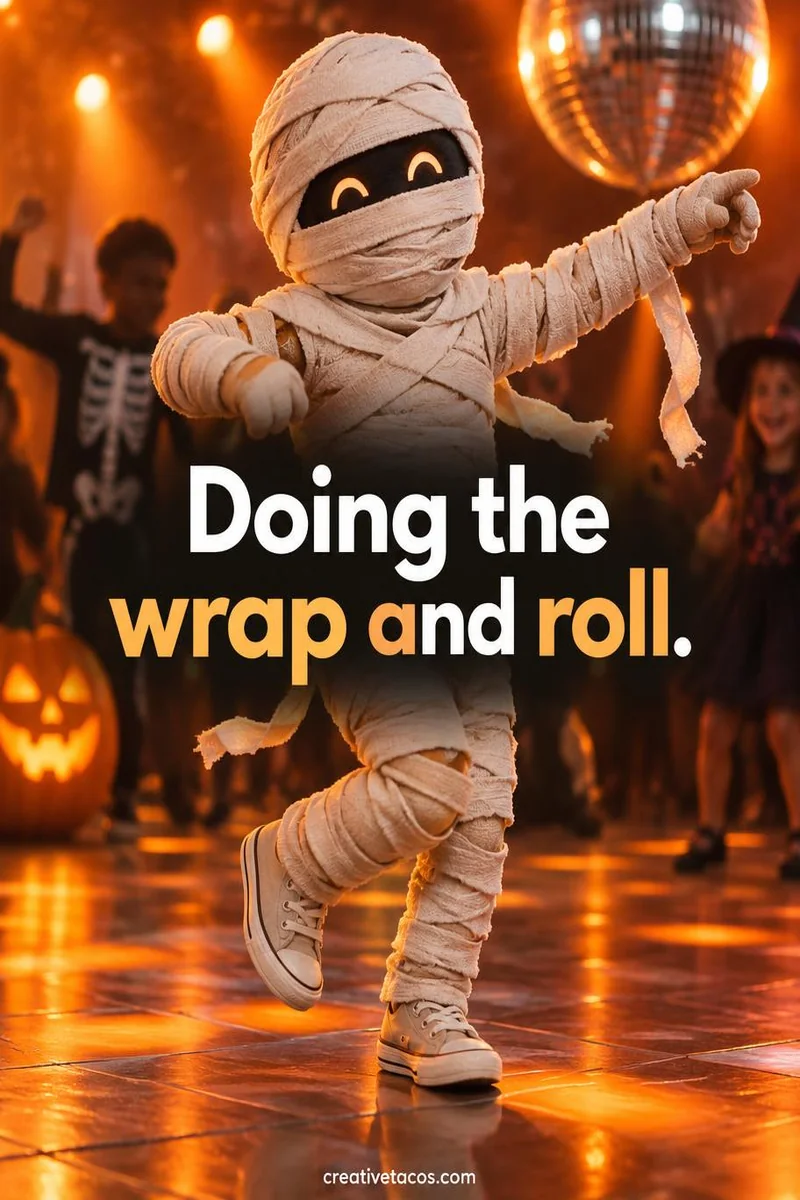 Quote card: Doing the wrap and roll.
