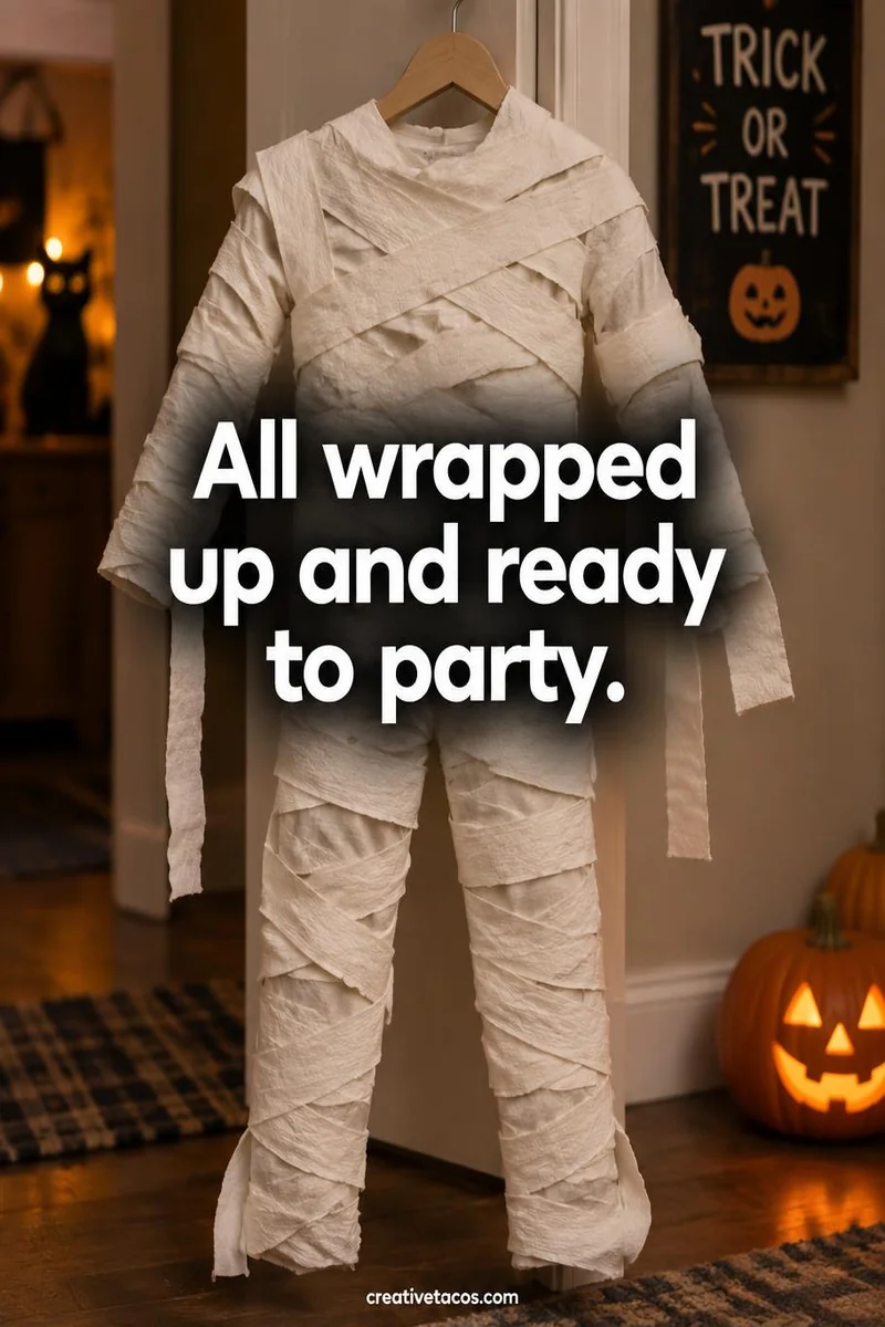 Quote card: All wrapped up and ready to party.