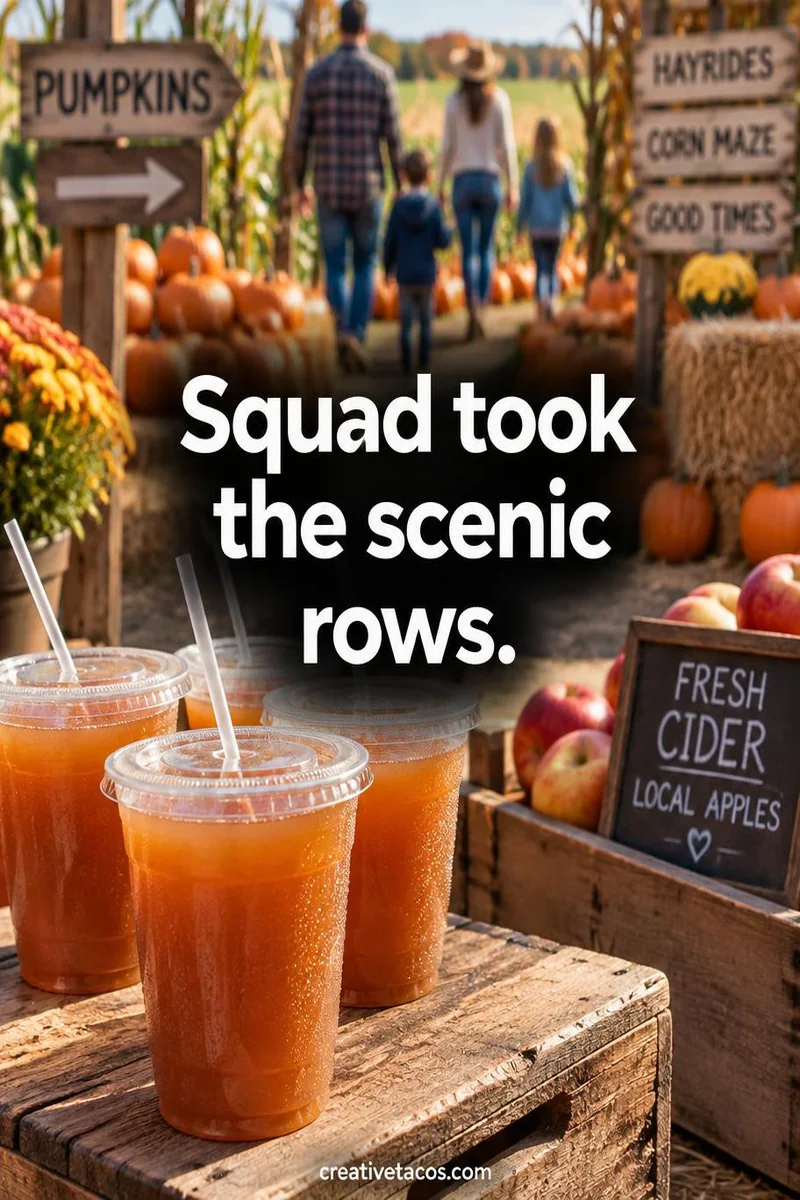 Quote card: Squad took the scenic rows.