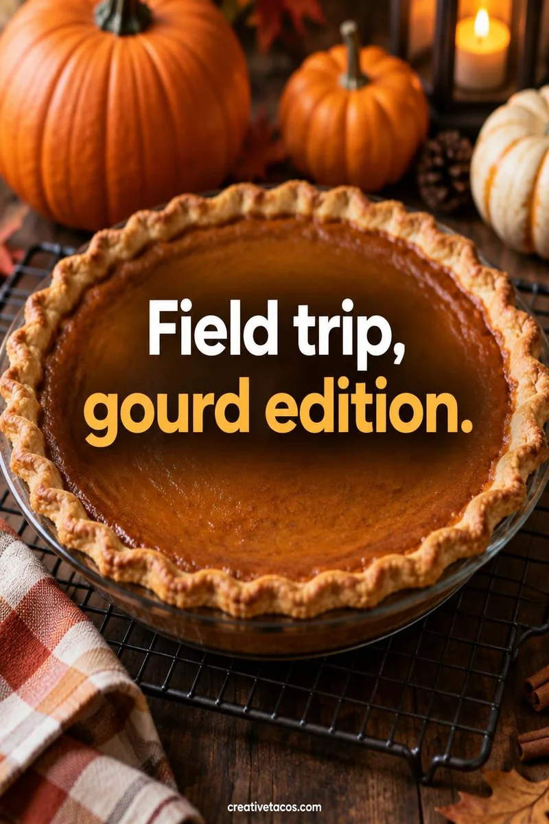 Quote card: Field trip, gourd edition.