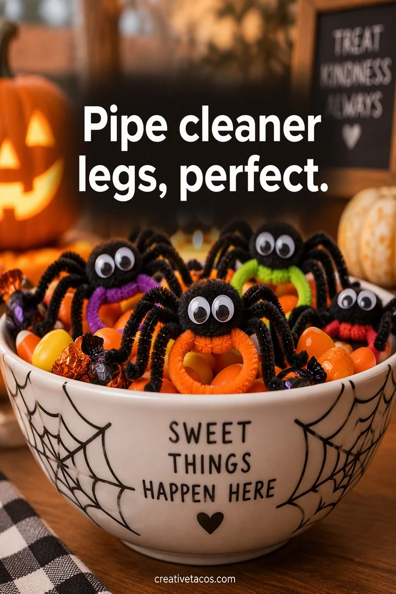 Quote card: Pipe cleaner legs, perfect.