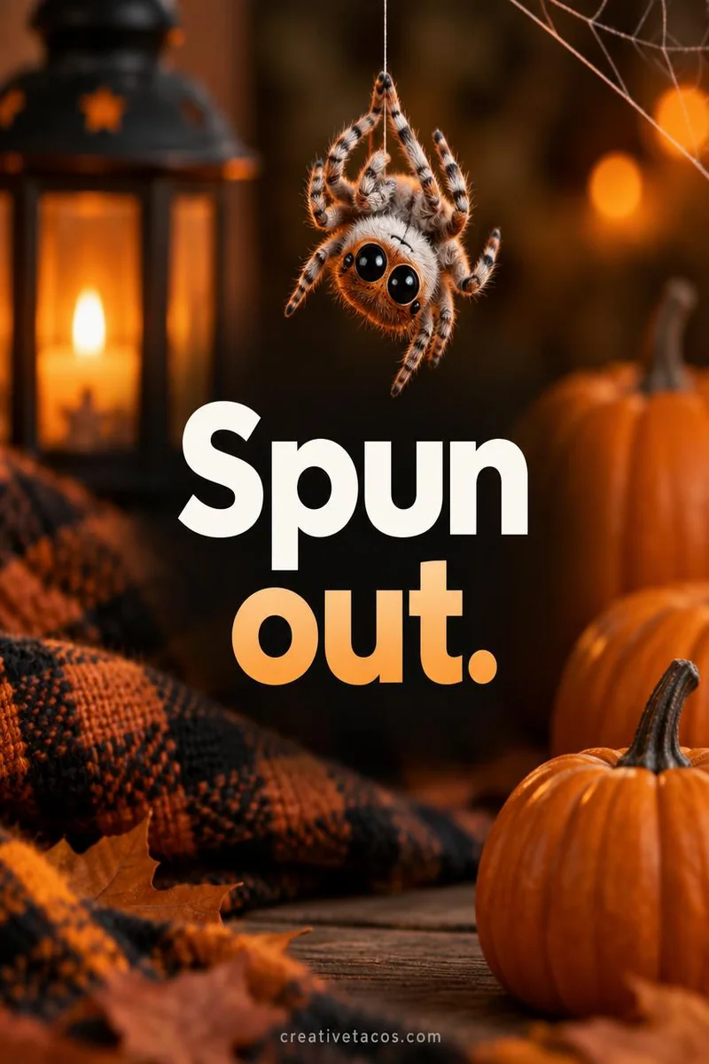 Quote card: Spun out.