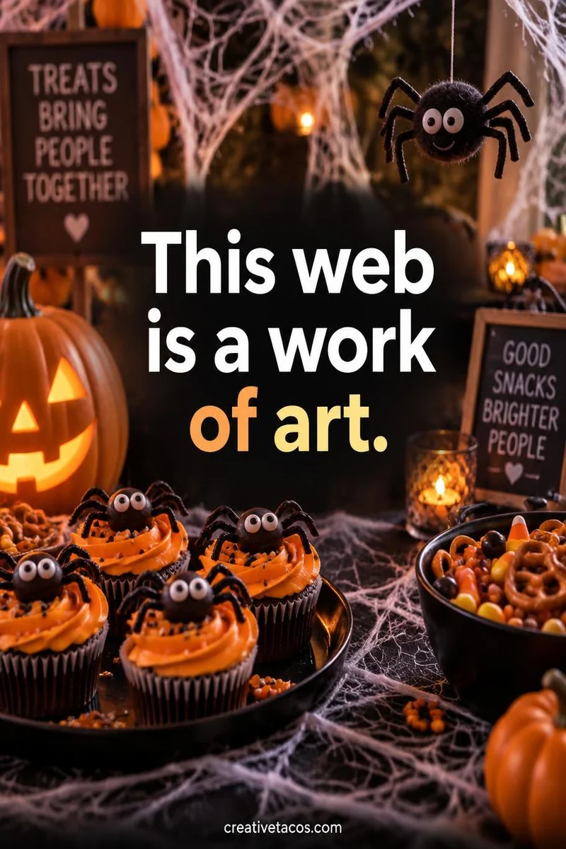 Quote card: This web is a work of art.