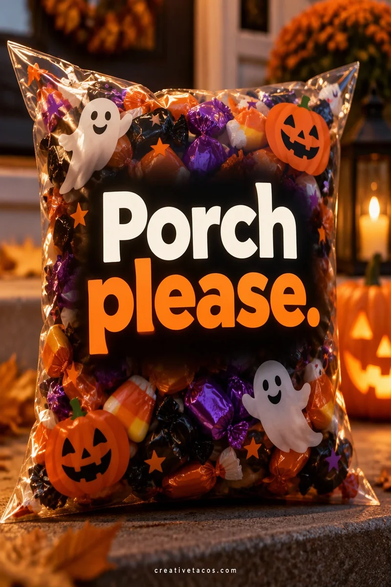 Quote card: Porch please.