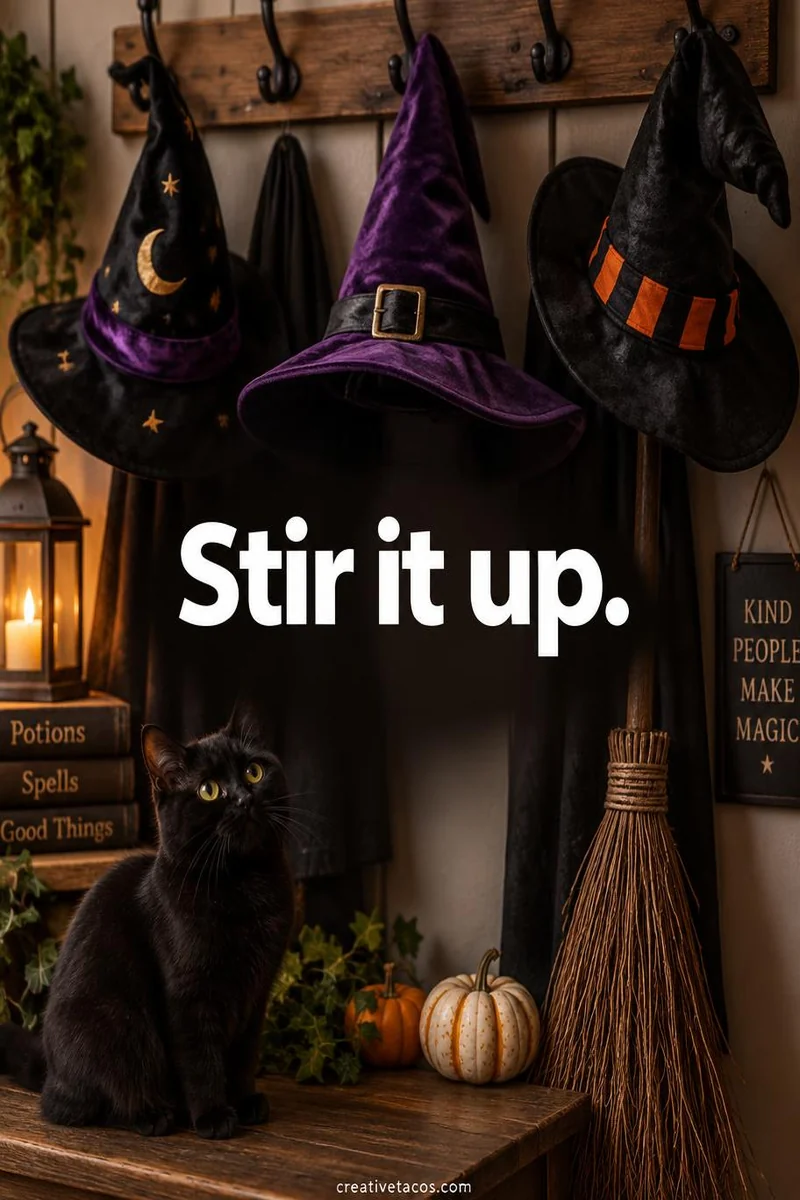 Quote card: Stir it up.