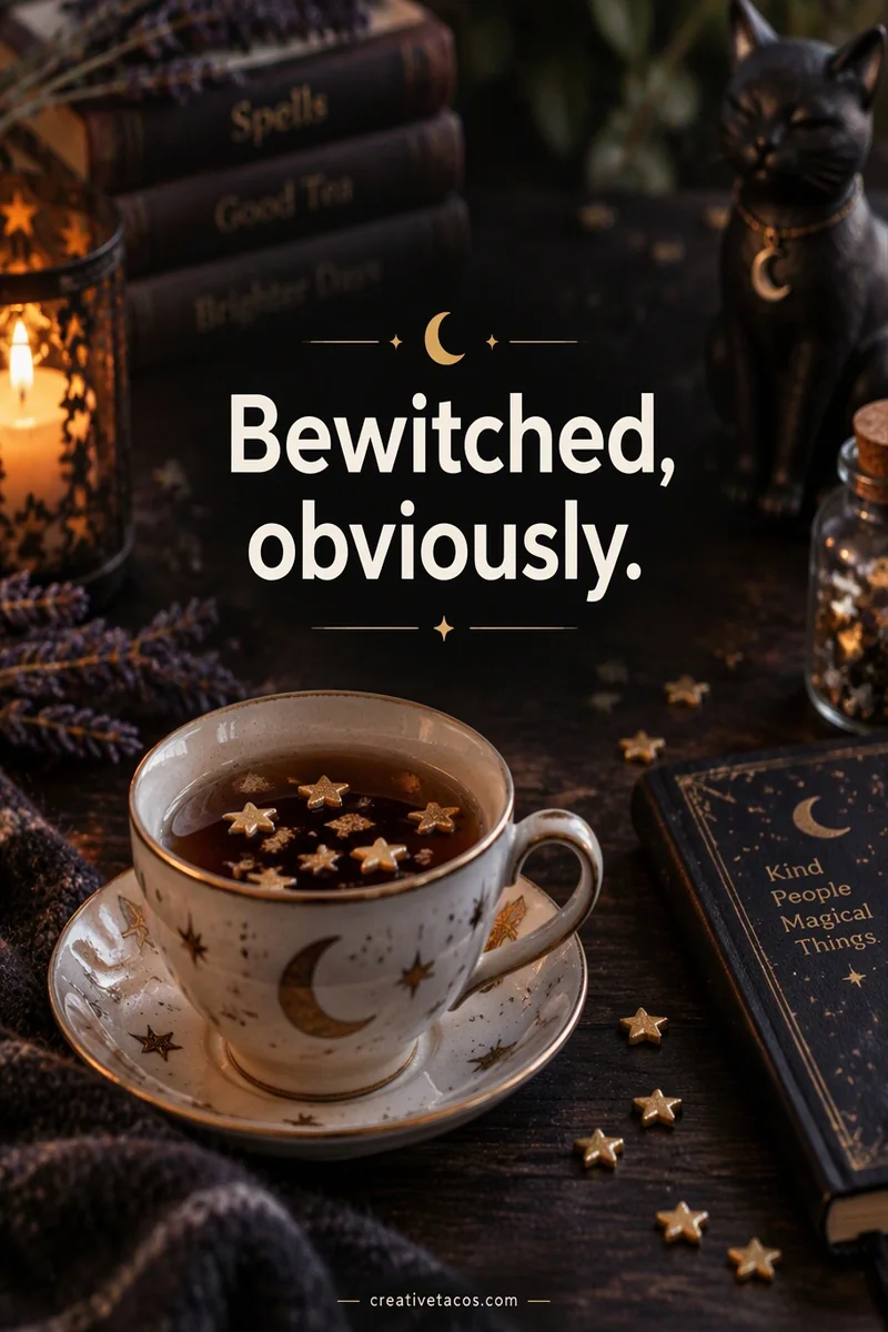 Quote card: Bewitched, obviously.