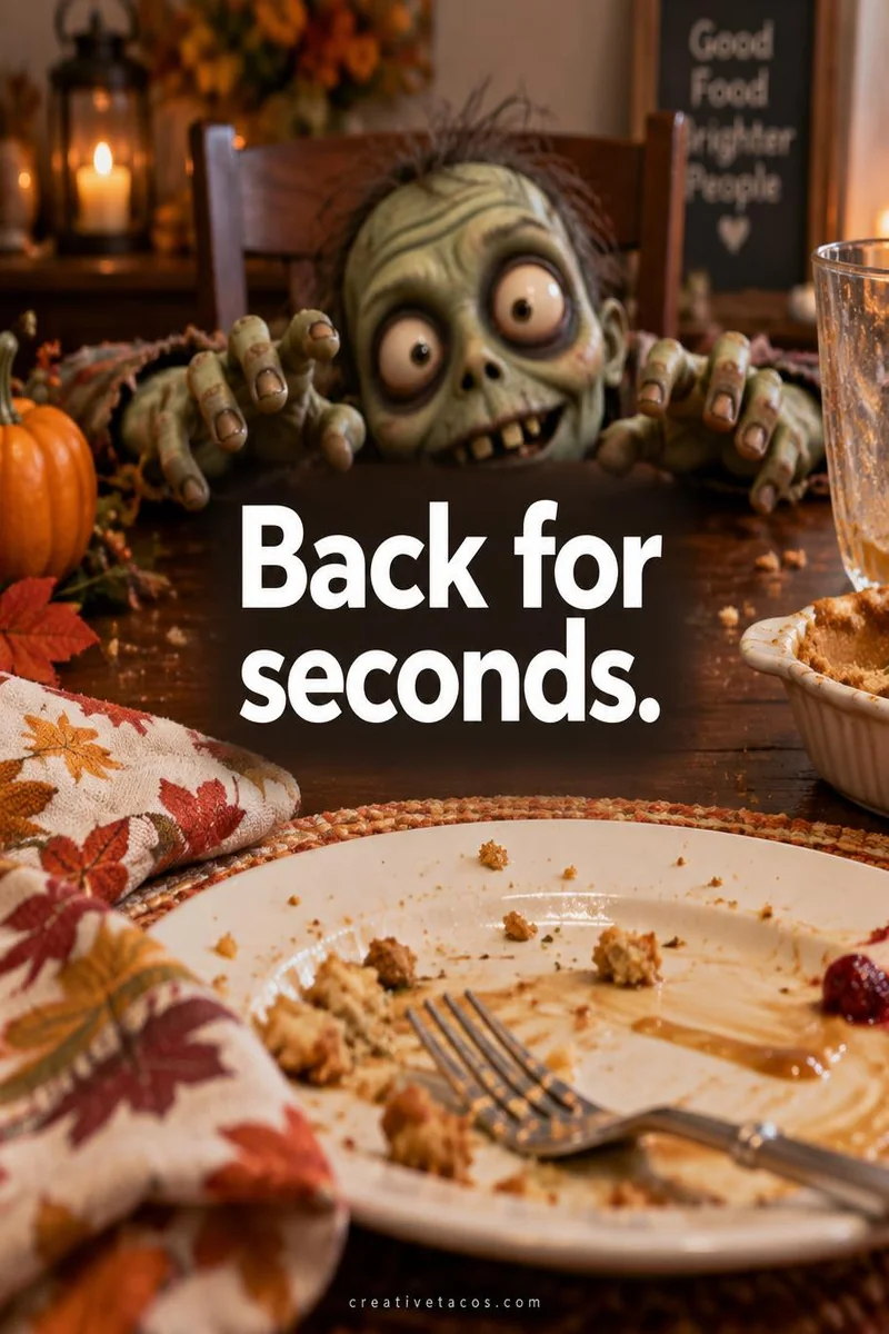 Quote card: Back for seconds.